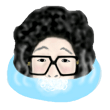 Mr.Afro sticker sticker #9279934