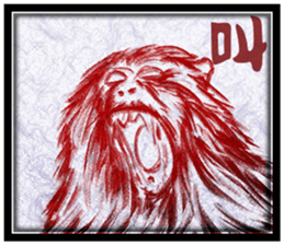 Monkey-Sticker sticker #9280234