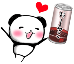 Sweet red-bean soup Panda. sticker #9280628