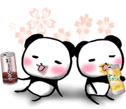 Sweet red-bean soup Panda. sticker #9280647