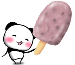 Sweet red-bean soup Panda. sticker #9280650