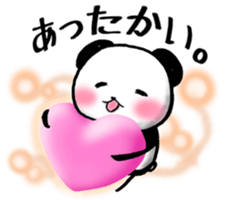 Sweet red-bean soup Panda. sticker #9280656