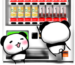 Sweet red-bean soup Panda. sticker #9280657