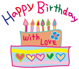 greetings, celebration ,thanks.by uenoai sticker #9281146