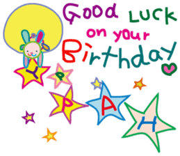 greetings, celebration ,thanks.by uenoai sticker #9281147