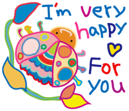 greetings, celebration ,thanks.by uenoai sticker #9281151