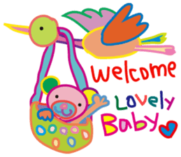 greetings, celebration ,thanks.by uenoai sticker #9281152