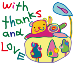 greetings, celebration ,thanks.by uenoai sticker #9281156