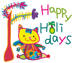 greetings, celebration ,thanks.by uenoai sticker #9281162