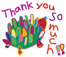 greetings, celebration ,thanks.by uenoai sticker #9281178