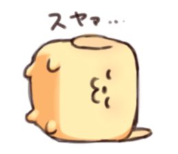 CUBE DOG GOLDEN sticker #9281747