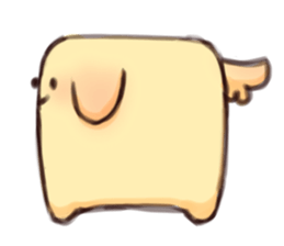 CUBE DOG GOLDEN sticker #9281764