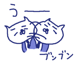 Cat worker stickers3 sticker #9282352