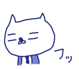 Cat worker stickers3 sticker #9282359