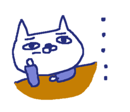 Cat worker stickers3 sticker #9282383