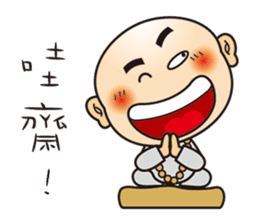 Only say I'm sorry stupid monk sticker #9282514