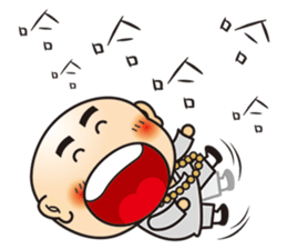 Only say I'm sorry stupid monk sticker #9282518