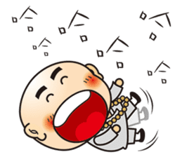 Only say I'm sorry stupid monk sticker #9282518