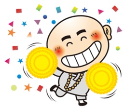 Only say I'm sorry stupid monk sticker #9282523