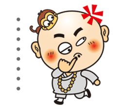 Only say I'm sorry stupid monk sticker #9282525