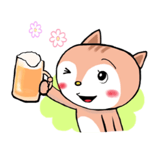 squirrel's Sticker 2 sticker #9282978