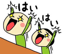 midoriojisan 3 sticker #9283070