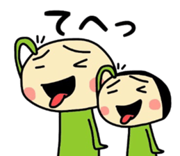 midoriojisan 3 sticker #9283092