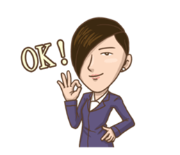 Yes!Madam~ sticker #9283232