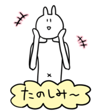 The ten heads high rabbit 3 sticker #9283438