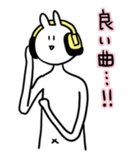 The ten heads high rabbit 3 sticker #9283455