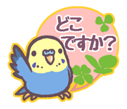 Budgerigars6 sticker #9283544