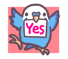 Budgerigars6 sticker #9283545