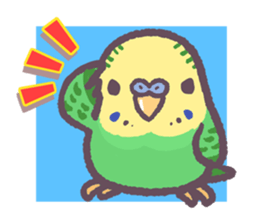Budgerigars6 sticker #9283548