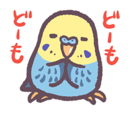 Budgerigars6 sticker #9283552