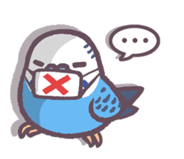 Budgerigars6 sticker #9283556