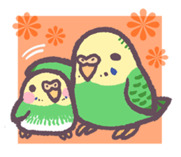 Budgerigars6 sticker #9283567