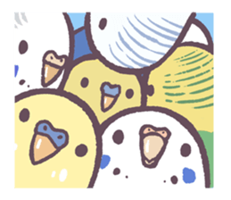 Budgerigars6 sticker #9283579