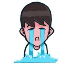 Mr. Toffee will bring a smile to ur face sticker #9284370