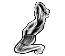 Strong Men Muscle sticker #9284647