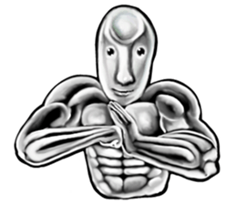 Strong Men Muscle sticker #9284656