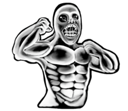 Strong Men Muscle sticker #9284658