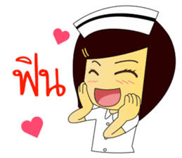 Kwanjai the Ward Nurse V.3 sticker #9285384