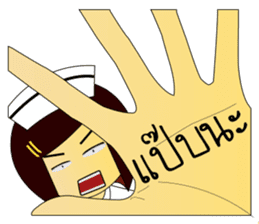 Kwanjai the Ward Nurse V.3 sticker #9285392