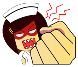 Kwanjai the Ward Nurse V.3 sticker #9285393