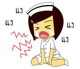 Kwanjai the Ward Nurse V.3 sticker #9285395