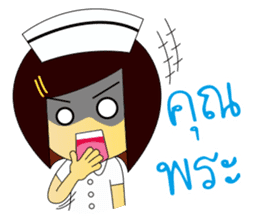 Kwanjai the Ward Nurse V.3 sticker #9285396
