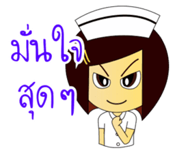 Kwanjai the Ward Nurse V.3 sticker #9285403