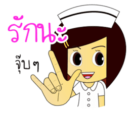 Kwanjai the Ward Nurse V.3 sticker #9285417