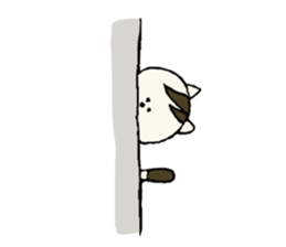 I'm an Ordinary cat family...Peanut cat sticker #9285910