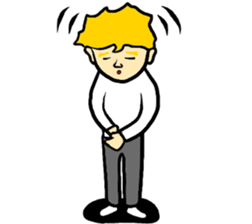 Golden Hair Color Rockstar sticker #9285988